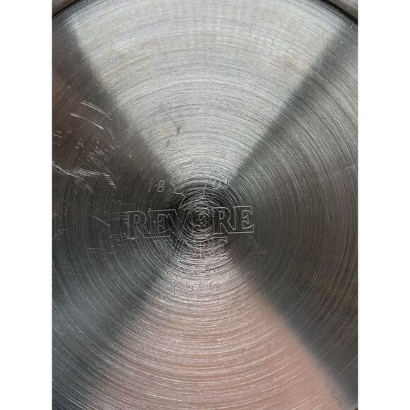 Revere Stainless Steel Whistling Tea Kettle Paul Rever Ware Easy-Fill Easy Clean - Picture 7 of 7